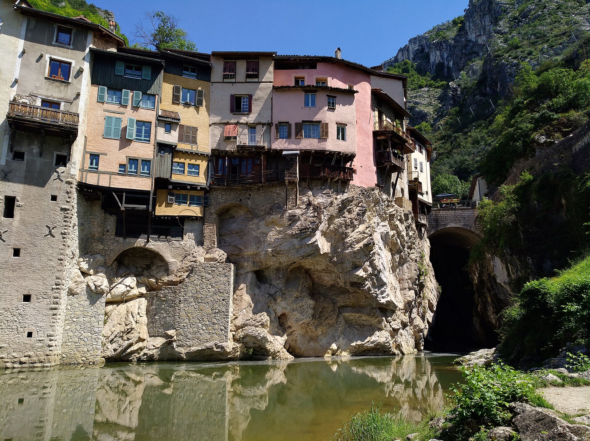 Maisons suspendues de Pont-en-Royans