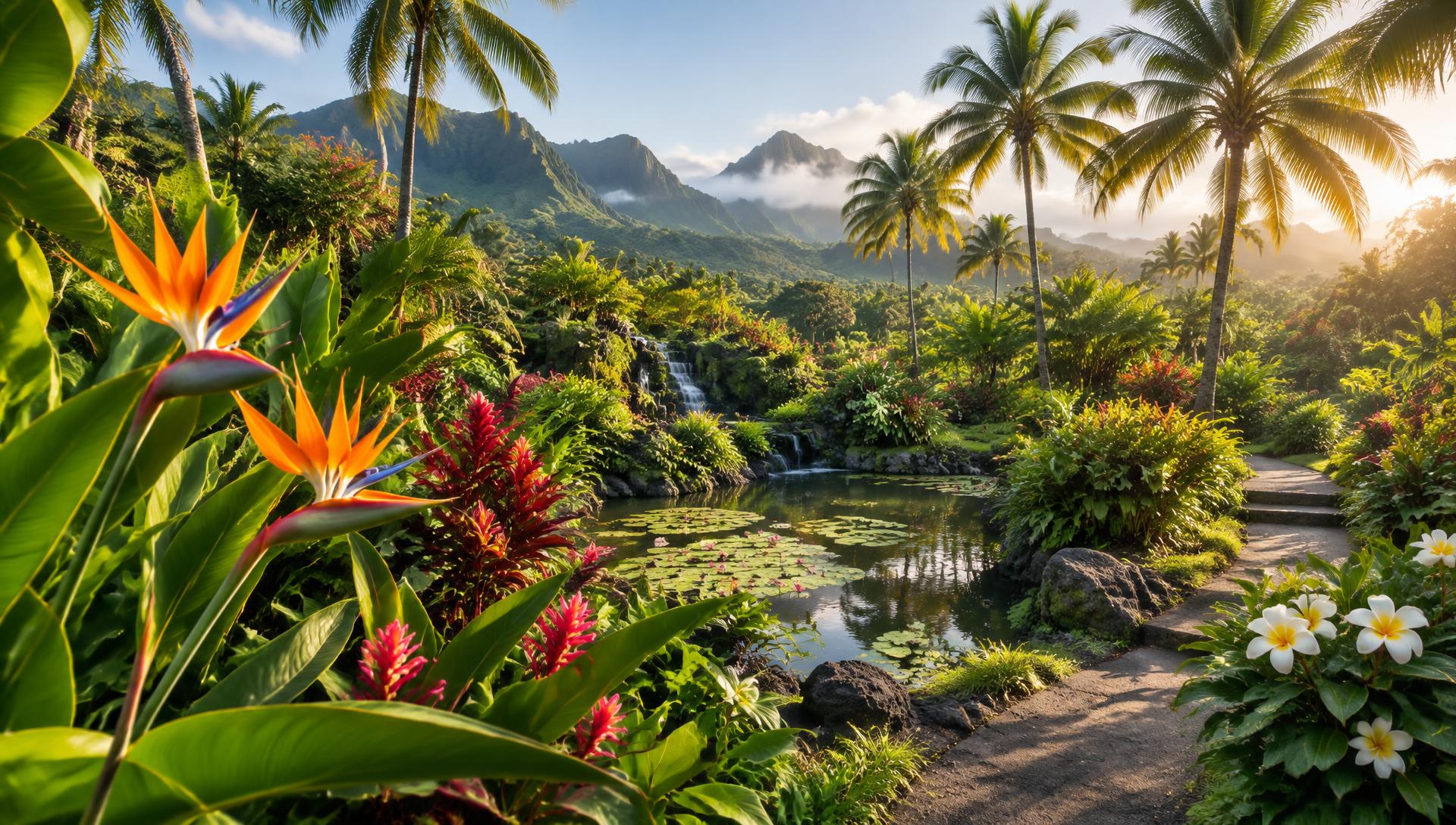 🌺 Jardins & Nature tropicale — Saint-Denis
