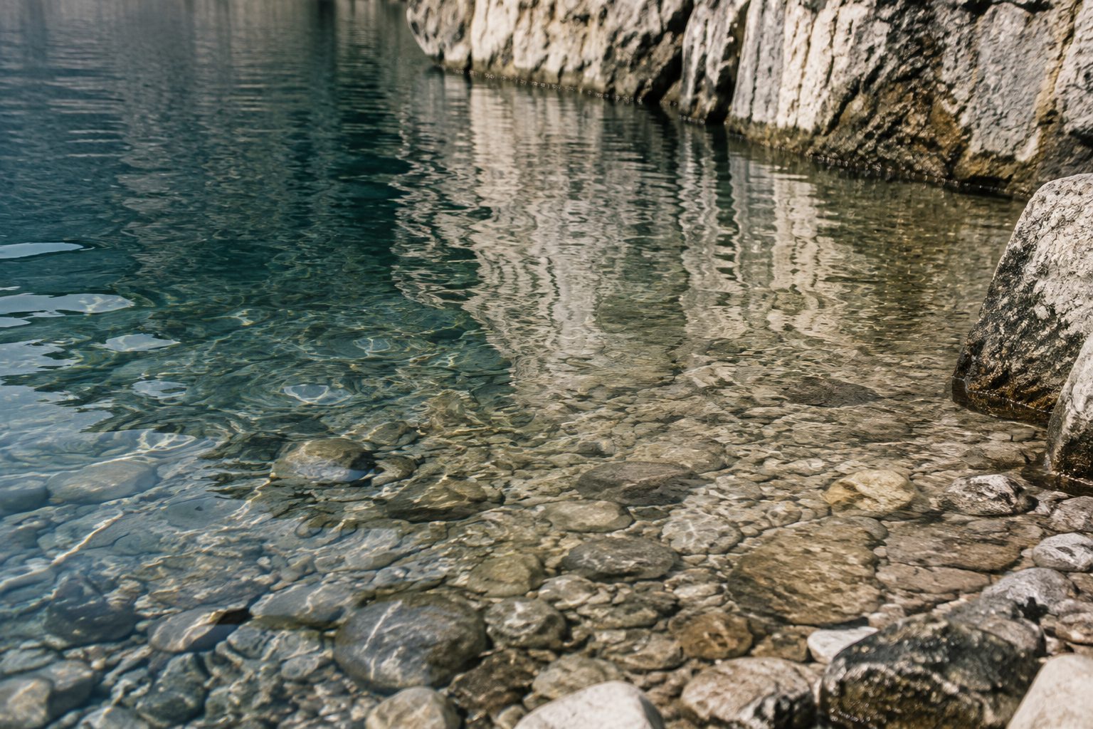 Lac de Nantua — plage Albert Griot